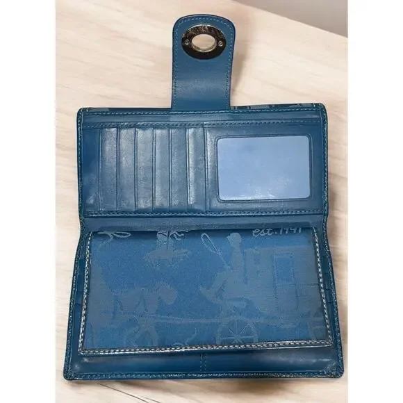 Y2K Coach F15157 Gallery Horse & Carriage Tote & Turnlock Checkbook Wallet - Picture 10 of 16